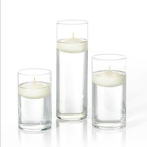 7 Floating candle vases